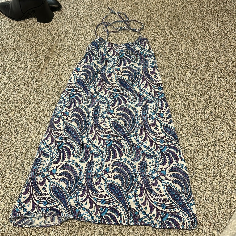 NWT jcrew linen floral coverup